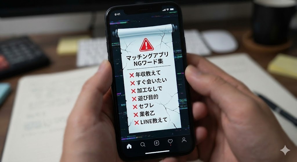 【マッチングアプリ】言った瞬間に即ブロック!?絶対に送ってはいけない「NGワード」集